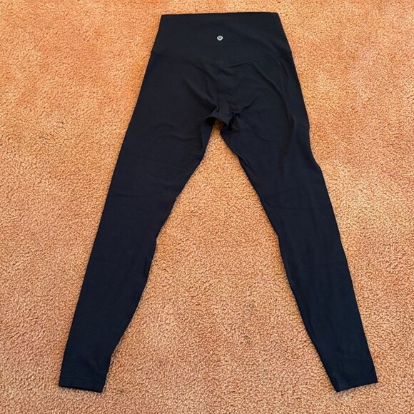 Lululemon Align Pant Full Length 28" Black Nulu High-Rise Yoga Leggings 6 - Picture 5 of 8